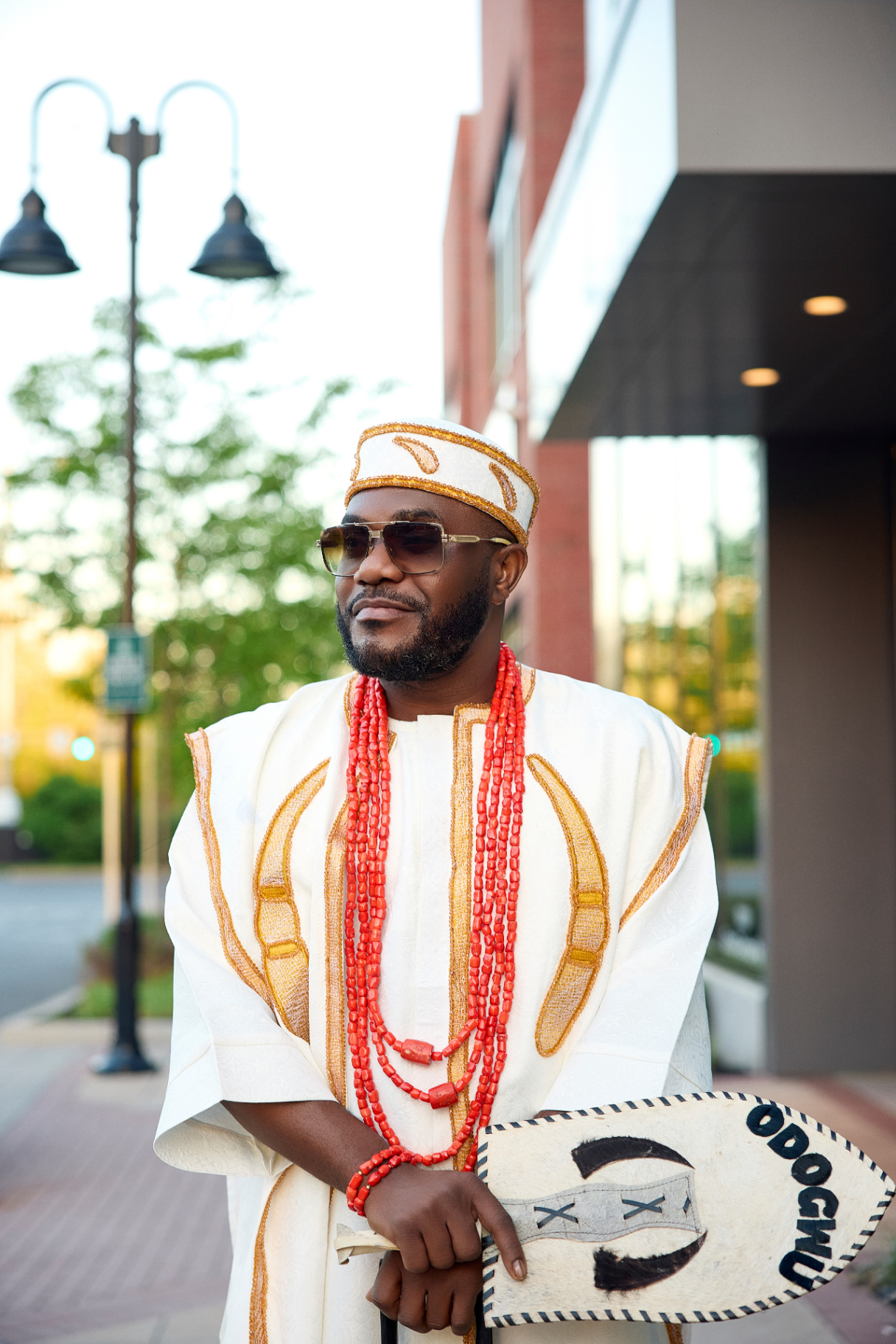 Arinze in traditional attire